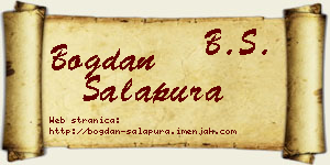 Bogdan Salapura vizit kartica